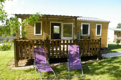 Image de La Noix de Pécan'y - Mobil home Bois L'hirondelle