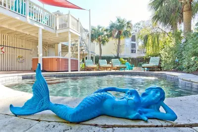 Image de ❤️Pool & Hot Tub! Choix Du Charmant CÔTIER Swankiest Sur Tybee❤️