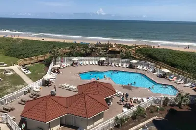 Image de Grand Vue Sur L’Ocean Et La Piscine, Condo 2 Bains / 2 Bains, St. Regis Resort, N. Topsail Beach,