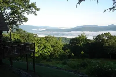 Image de Catskill Mountain Log Cabin, À couper le souffle, Privé, Détente