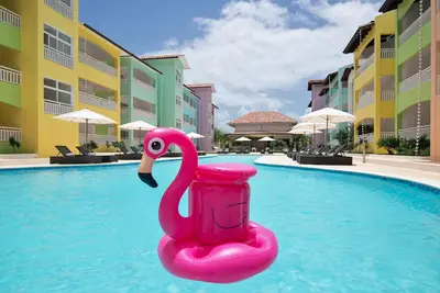 1 chambre et 1 salle de bain + canapé-lit avec service club de plage