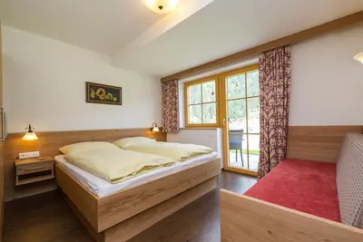 Image de Chambre double avec douche, Wc - Haarlehenbauer, ferme