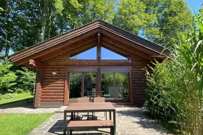 Image de Chalet sur la forêt - chalet, toilette et bain / douche séparés, forêt