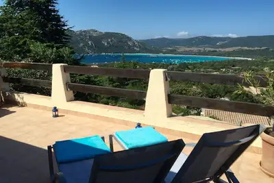Image de Location villa Baie de Santa Giulia -4 personnes - Vue mer