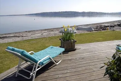 Image de Grande Maison droit sur le Beach- rendre directement Ă l'eau