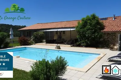 Image de La Grange Couture, grand gite au coeur de la Dordogne, idéal pour les familles