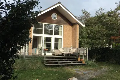 Image de Fantastique, pleine, spacieuse maison de plage, grand jardin, barbecue, cheminée, la vie privée