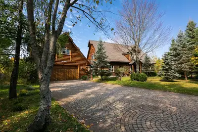 Image de Michaywe Log Home, parfait pour les grands groupes