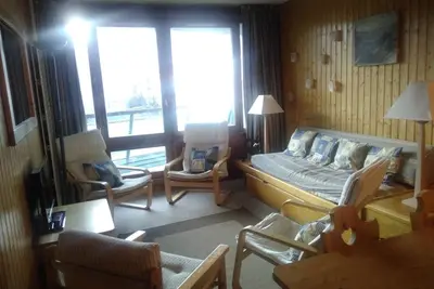 Image de Vaste appartement avec 2 terrasses, au pied des pistes, pour 9 personnes