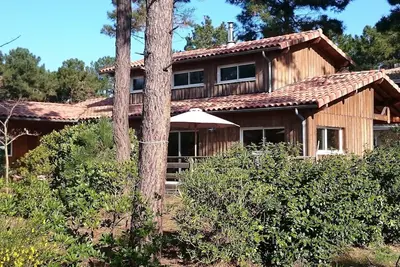 Image de Villa Kerlou-Carcans Plage - en Bois orientée plein sud - 300 mètres de l'Océan