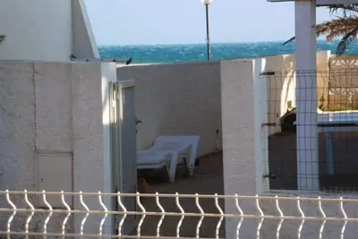 Agréable appartement, avec terrasse, calme, de 55 m2 pour 4 à 6 personnes au rdc