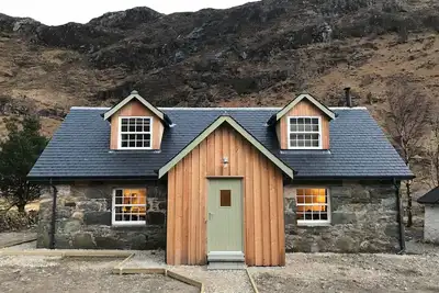 Image de Vieux chalet, Lochhournhead, Kinloch Hourn