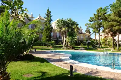 Image de Plage et golf à Islantilla, Costa de La Luz, Espagne