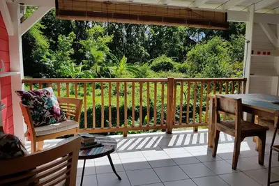 Image de Mangue Rouge Habitation Calissa votre gîte Bouillante en Guadeloupe.