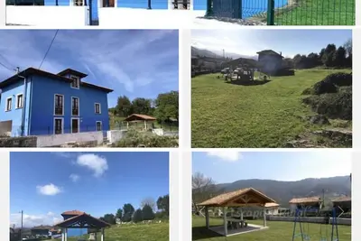 Image de Maison asturienne dans les montagnes et près de la côte