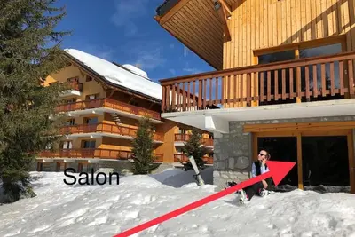 Image de Superbe appartement au pied des pistes à Méribel Altiport dans les 3 Vallées