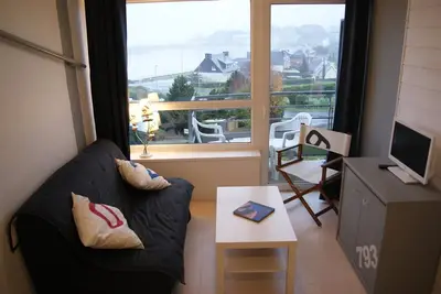 Image de Appartement 2-6 pers vue panoramique sur mer, plage Ă 50m