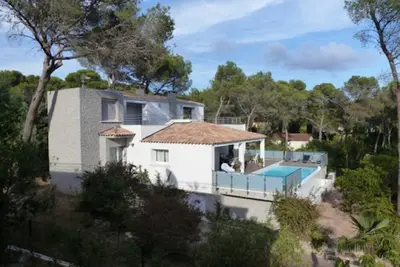 Image de Belle Villa Neuve 850m Mer T. Calme Pisc. Clim. 11 personnes apercu Mer
