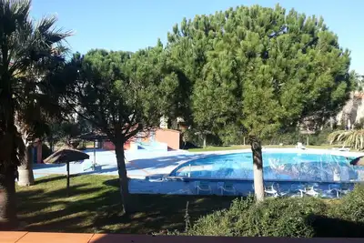 Image de T3 duplex grand standing dans village vacances pour 8 personnes