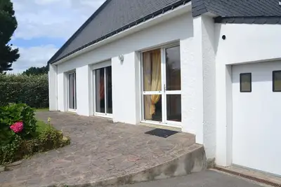 Image de Maison 3* de 4 Ch (1 au Rdc) pour 2 Ă 8 pers, Plage Ă 500 m, Wifi, Jard, garage