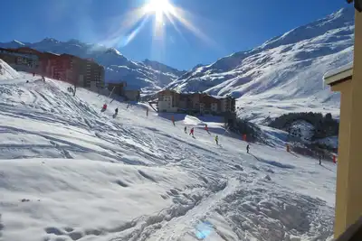 Image de Appartement pour 4 personnes avec une chambre aux pieds des pistes