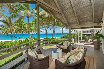 Image de Belle Island Island Beachfront avec Ac et grande véranda couverte