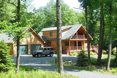 Image de Cabine ensoleillée à quelques pas de la rivière BeaverKill