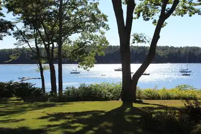Image de Pleine lune sur Harraseeket, Freeport, Maine - Rabais pour septembre\/Oct. -7 nuits