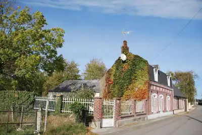 Image de Maison Picarde 1900 éco-rénovée à 15 min de la mer, nature et confort