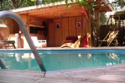 Image de *Cap Ferret* Villa Large Wooden Chalet 5 Br + Swimming Pool + Garden Bar \/Bbq