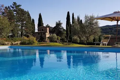 Image de Superbe maison toscane - Il Cicalino près d'Anghiari et Caprese Michelangelo