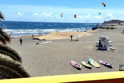 Image de Maison individuelle avec grande terrasse sur la plage de Medano