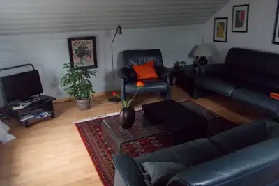 Image de Appartement 2 pièces dans une maison familiale avec jardin, proche mer du Nord, petit. Stichstr. , Calme