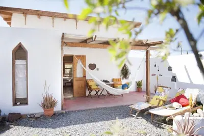 Image de Wifi Gratuit - Maisonnette de style canarien sur finca, Ă 4 km de la plage et du village