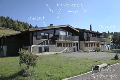 Image de L'Etoile des Vosges, 14 personnes Piscine Sauna Jacuzzi Tarifs Tout Inclus