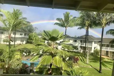 Image de Nouveau condo de plantation avec vue sur la piscine / cascade,