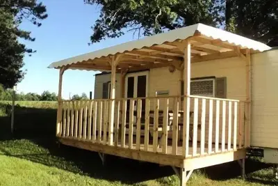 Image de Mobil-Home 21m² Lot / 2 chambres - terrasse couverte (dimanche) 4 personnes