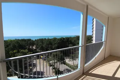 Appartement avec vue imprenable sur la mer à Lignano Pineta