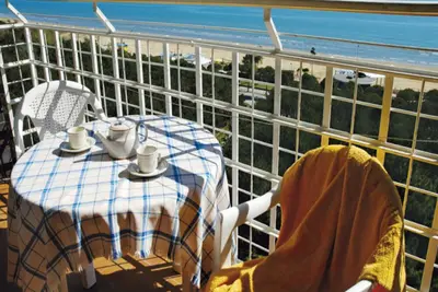 Appartement en bord de mer avec vue imprenable à Lignano Pineta