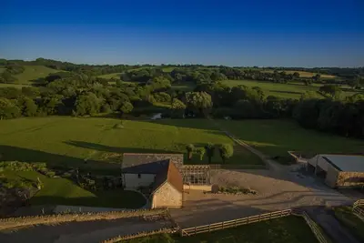 Goose Run Cottage est caché dans un magnifique domaine familial privé de 70 acres.