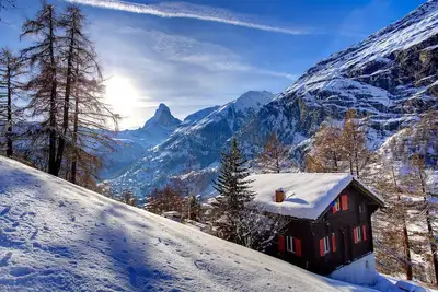 Image de Chalet Bergheim - Unique, Private, Ski-in\/ski-out Swiss Mountain Chalet