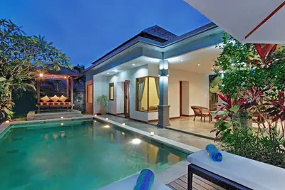 Image de Réserver 1 chambre à coucher près de Echo Beach Canggu, Piscine, Entretien ménager