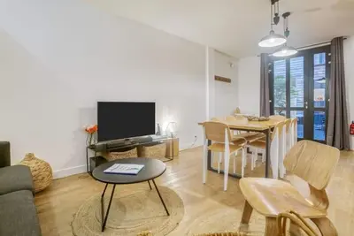 Image de Chemin Vert Loft 2 - Loft pour 8 - 3 chambres - Bastille - Marais