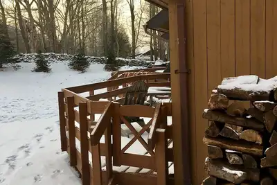 Image de 2 Bdrm / 2 Bath dans Windham Mountain Village à distance de marche de la montagne avec vue