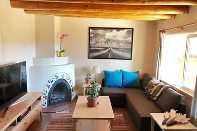 Image de Cœur de Santa Fe Casita avec des équipements biologiques!
