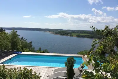 Image de Two House - Avec piscine et fantastique vue sur la mer