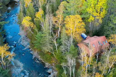 Image de Carrabassett Wheelhouse ~ Mountain Bike Inspired River-front Home