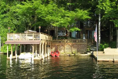 Image de Adirondack Getaway droit sur le lac Hadlock avec Lake George à seulement 12 miles!