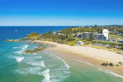 Image de Superbe appartement en face de la plage de la ville