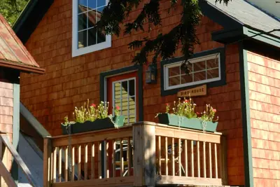 Image de Maison confortable pour les familles et les animaux domestiques dans le village de North Conway